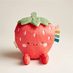 Open image in slideshow, Itzy Ritzy | Sweetie Snuggles Plush Strawberry
