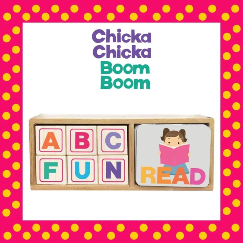 Begin Again | Chicka Chicka Boom ABC Spelling Blocks