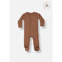 Open image in slideshow, Bee &amp; Magnolia | Organic Cotton Ribbed Sleeper
