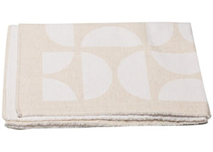 Open image in slideshow, David Fussennegger | ALBA Linen Blanket | Half Circles
