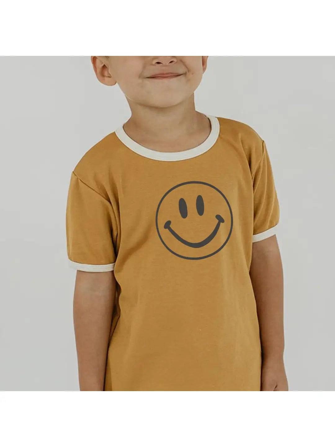 Little & Lively | Smiley Sunflower | Slim Fit T-Shirt