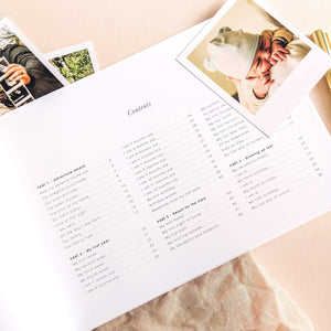 Blush & Gold | My Baby Journal