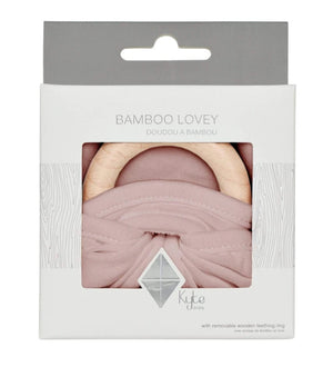 Kyte BABY | Lovey With Removable Wooden Teething Ring