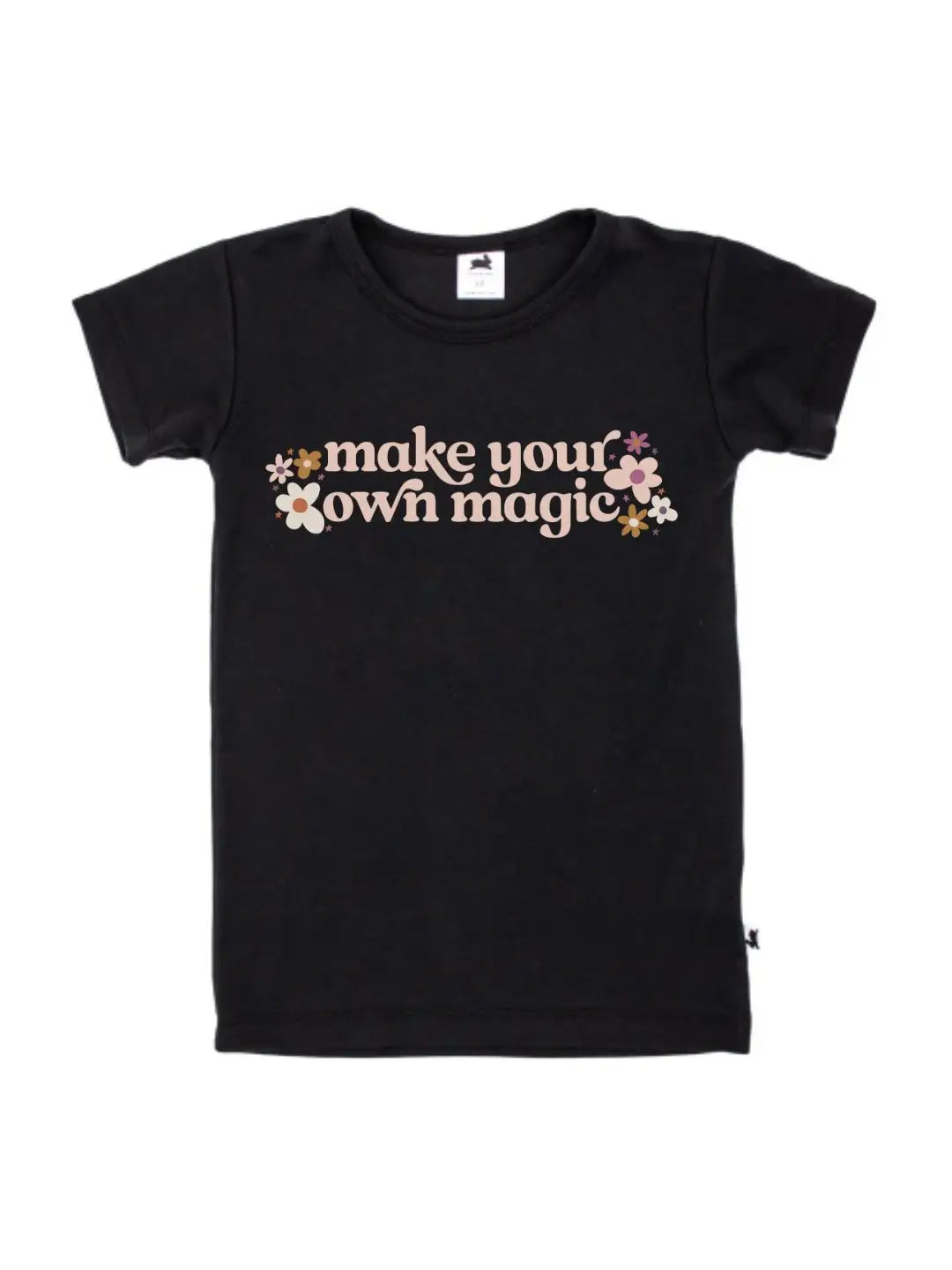 Little & Lively | ‘Make Your Own Magic’ Slim-Fit T-Shirt | Black