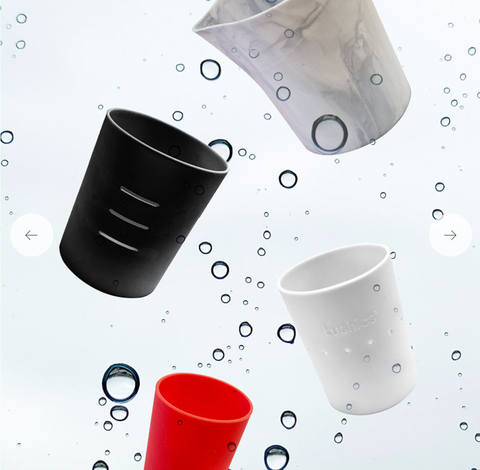 Kushies | Silistack | Silicone Bath Stacking Cups
