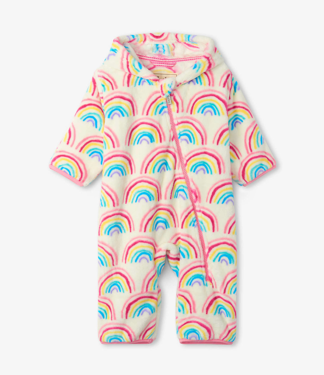 Hatley | Pretty Rainbows Fuzzy Fleece Baby Bundler