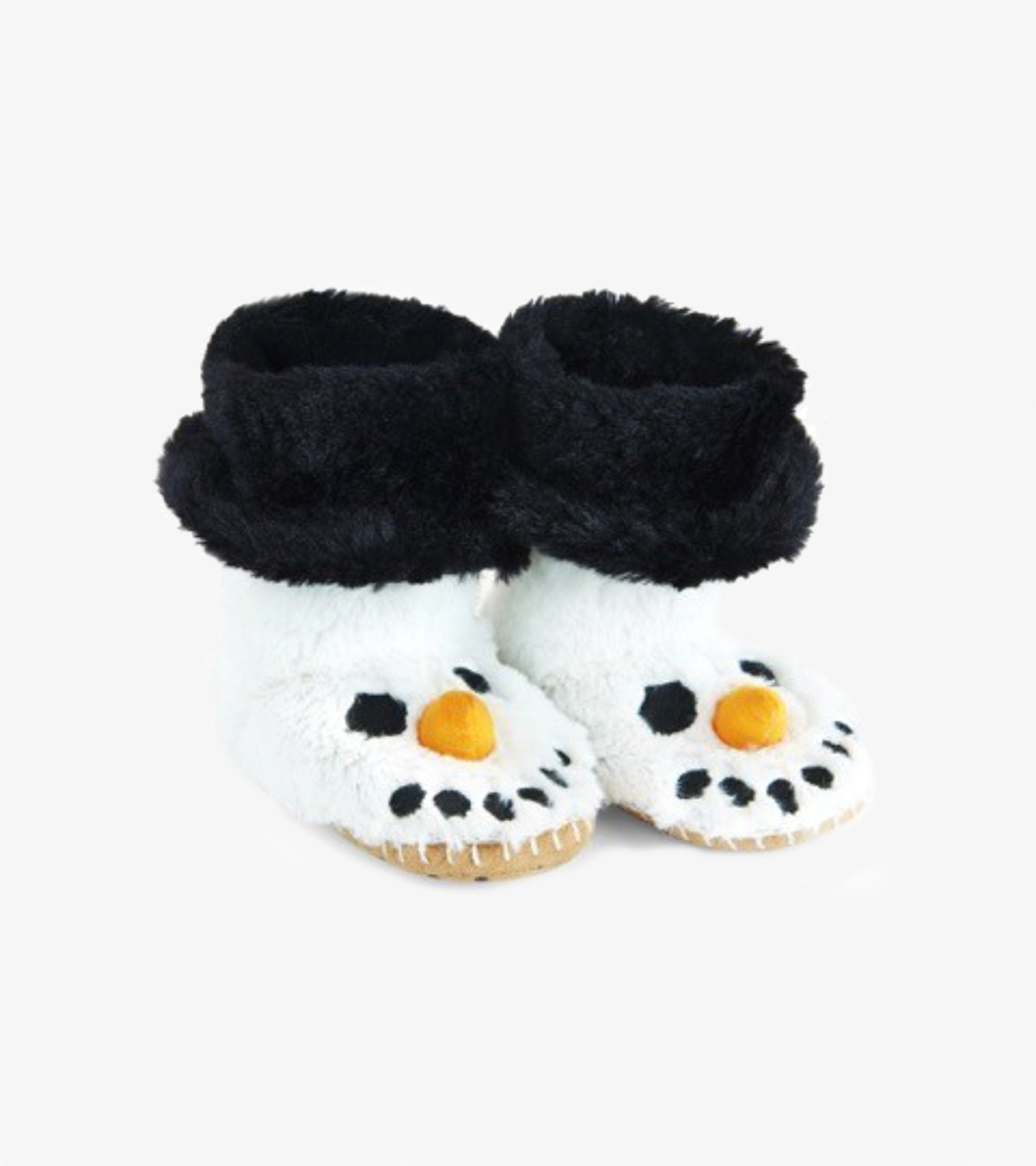 Hatley Little Blue House Kids Fuzz Slouch Slippers Fawn Fox a division on Flint Honey