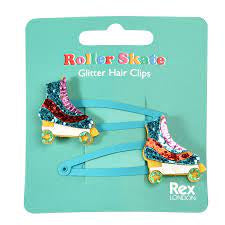 Open image in slideshow, Rex London | Glitter Hair Clips
