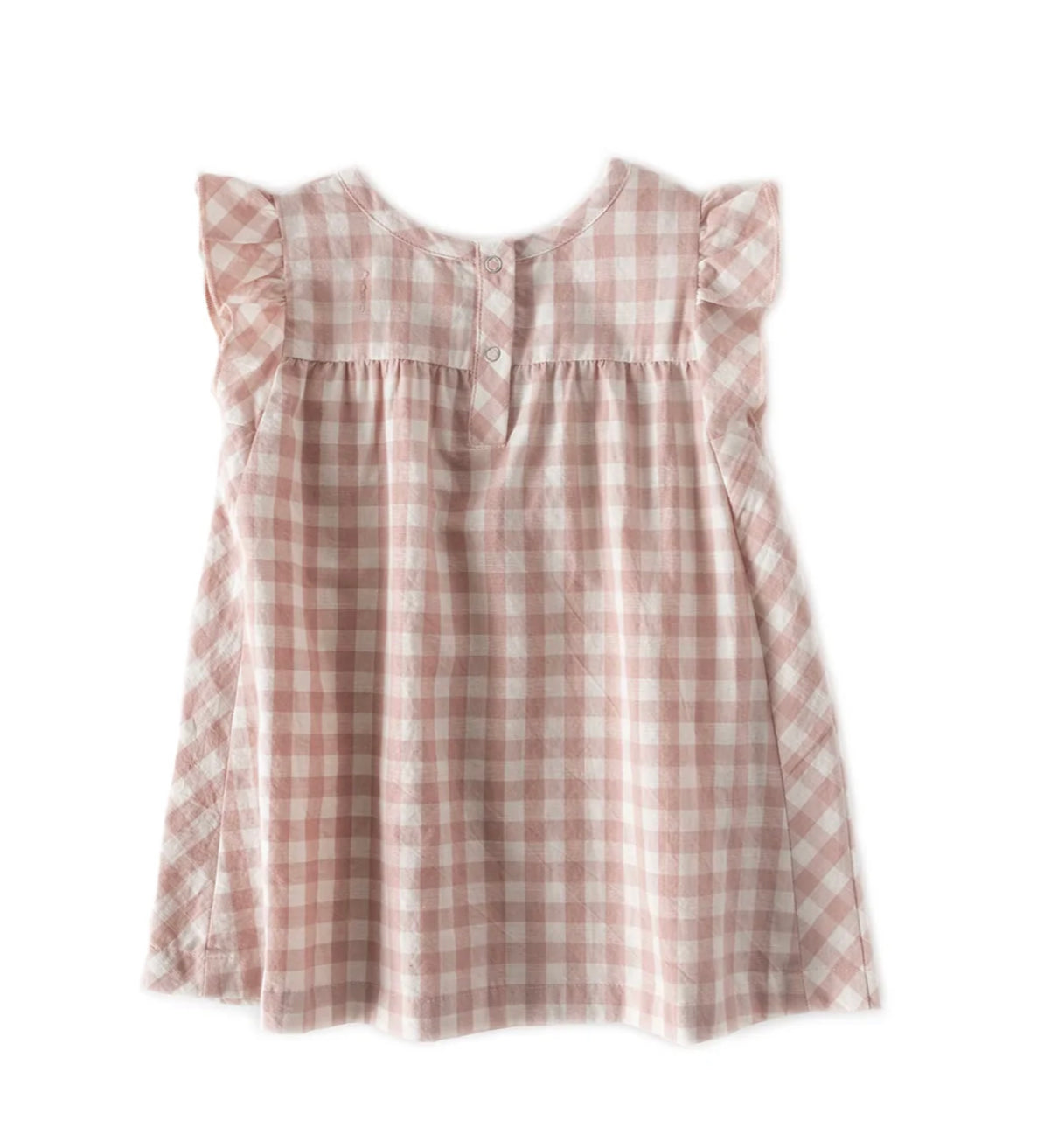 Pehr | Checkmate Ruffle Dress | Pink