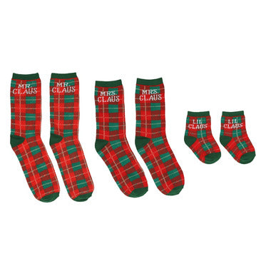 Pearhead | Holiday Family Sock Set