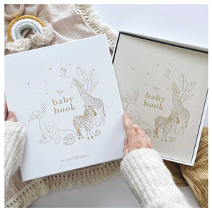 Open image in slideshow, Blush &amp; Gold | My Baby Book
