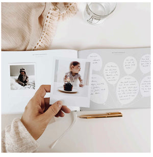 Blush & Gold | My Baby Journal