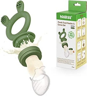 Open image in slideshow, Haakaa | Fresh Food Feeder &amp; Cover Set
