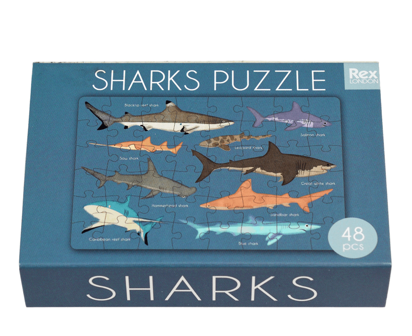 Rex London | Match Box Sharks Puzzle