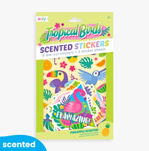 Open image in slideshow, OOLY | Scented Stickers | 8 Die Cut Stickers Pack
