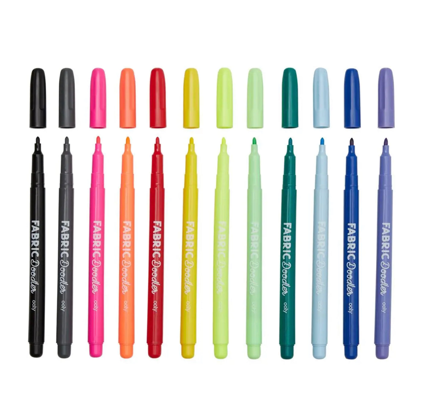 OOLY | Fabric Doodlers Markers - Set of 12