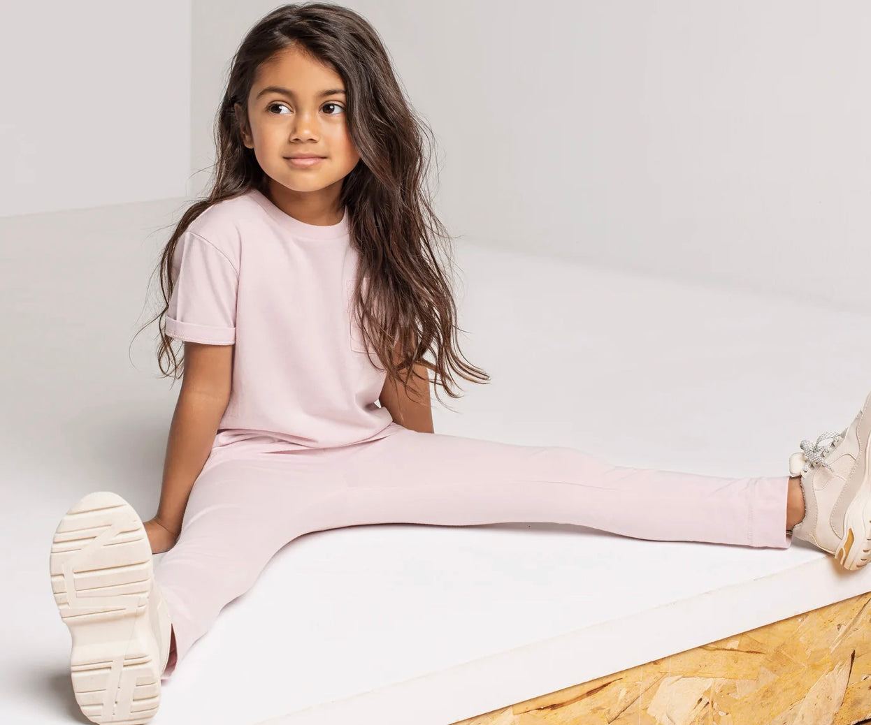 Miles the Label | Miles Basics Cloudy Pink Leggings