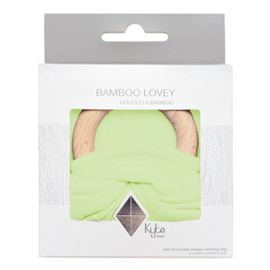Kyte BABY | Lovey With Removable Wooden Teething Ring