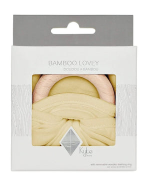 Kyte BABY | Lovey With Removable Wooden Teething Ring