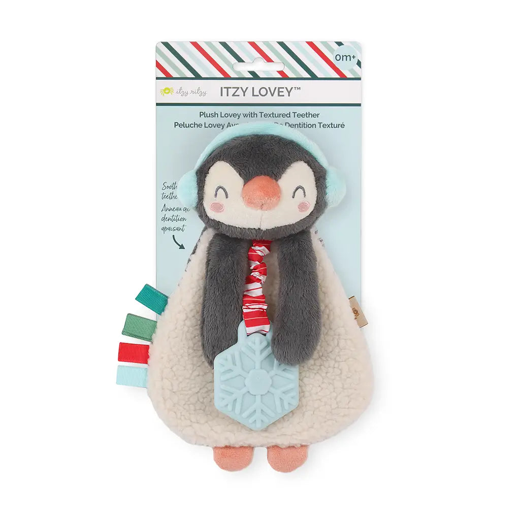 Itzy Ritzy | Lovey Holiday Collection Plush + Teether Toy