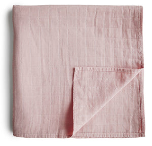 Open image in slideshow, Mushie | Organic Cotton Muslin Swaddle
